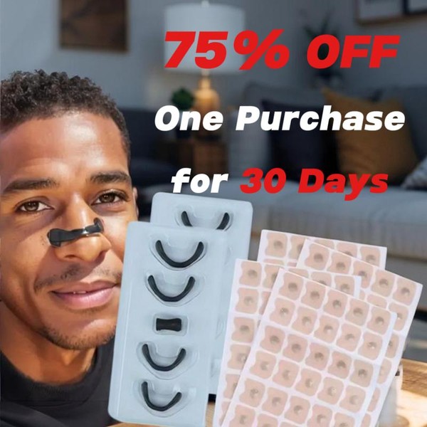 30 Pairs Magnetic Nasal Dilator Strips – Expand Airway for
