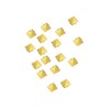 Trimming Shop Pyramid Shaped Nail Head Studs Square Metal Leather