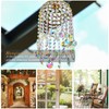 Crystal Chandelier Wind Chimes Suncatcher Pendant, Aurora Light Catcher for