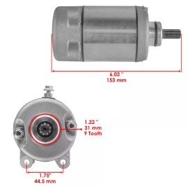 Celox for Honda TRX400FA TRX400FGA Rancher AT 2004-2007 Starter / 31200-HN7-003