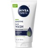 NIVEA Men Limpiador facial sensible, limpia sin secar la piel