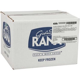 Rana Ricotta and Spinach Ravioli, 3 Pound -- 2 per case.