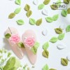Green Leaf Nail Parts Fresh Leaf Glow-in-the-Dark Leaf / 초록 나뭇잎 네일파츠 프레쉬리프 야광 잎사귀