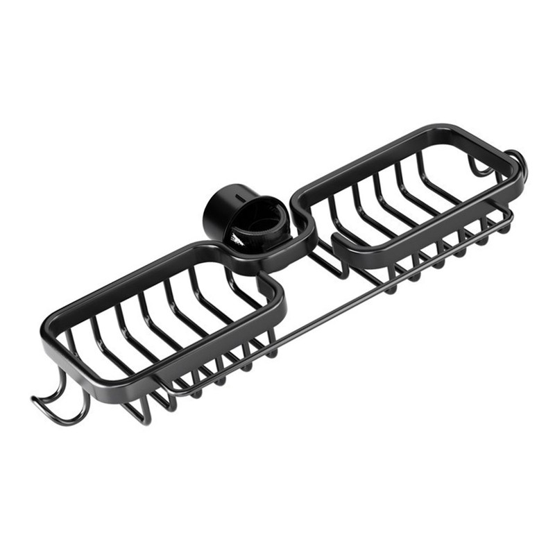 Faucet Drying Basket Aluminum Versatile Rustproof Sink Storage Holder Sponge
