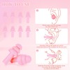 24 Pairs Pink Ear Plugs Bulk NRR 29dB Reusable Silicone