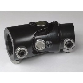 CNCDPT 1"-48 X 3/4" DD BLACK GM Large Spline Steering Column Shaft U Joint