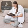 MOON PARK Pregnancy Pillow - Incredibly Smooth and Soft Cooling