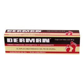 Crema Derman Pie de Atleta Tubo con 25g