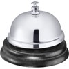 Westmark Table Bell / Reception Bell, Diameter 8 cm, Clear