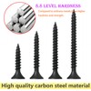 Qrity Pack of 100 Flat Head Wood Screws Self-Tapping Screws
