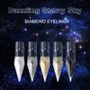Erinde Glitter Eyeliner, Liquid Glitter Eyeliner Set, Silver Gold Metallic