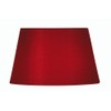 Oaks Lighting Cotton Drum Shade, 8-inch, Red
