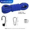 Dondeen 10M Elastic Cord, 5/16'' Thick Shock Cord Heavy Duty