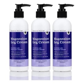 Miracle Plus Crema Calmante Magnesio Para Calambres Piernas