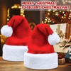 Atuoxing Pack of 2 Christmas Hat, Santa Hat, Adult Plush