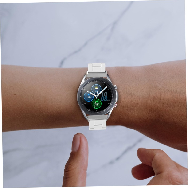 WOONEKY Delicate Resin Watch Band for Sense Quick Release Smart