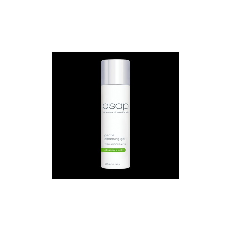 asap Gentle Cleansing Gel and Exfoliating Facial Scrub 200ml Bundle
