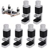 HOMURY Adjustable Metal Clip Attachment Pack of 6, LCD Display