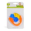 Teething Ring Rainbow Orange, BPA Free, Teething Ring Teether 3