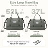 Large Weekender Bags for Women, Travel Duffel Bags with Shoe