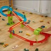 Hot Wheels Track Set, Neon Speeders Skyscraper Speed Circuit with
