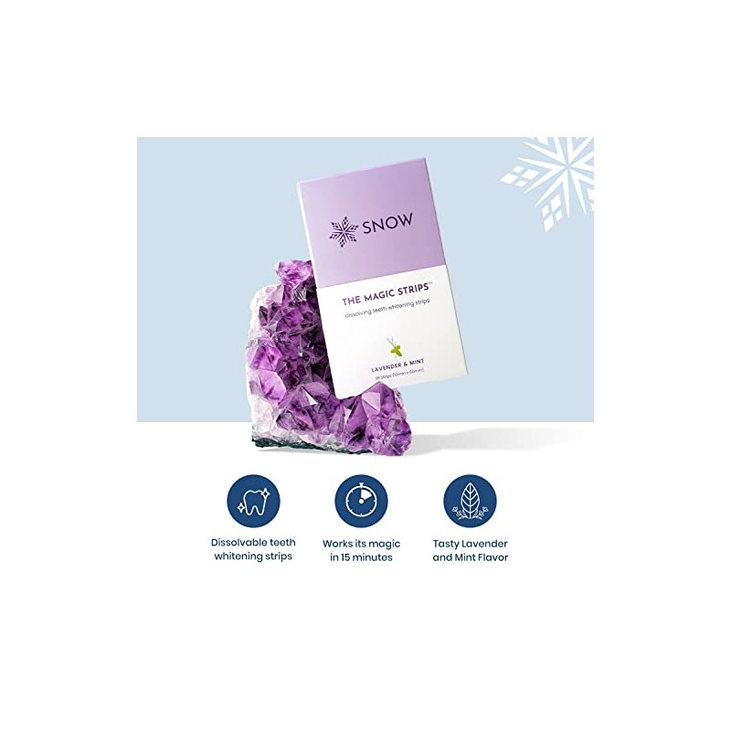 Snow The Magic Strips - Safe for Enamel Dissolving Teeth