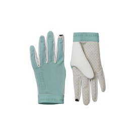 SEALSKINZ Paston Women's Cold Weather Perforated Palm Gloves, Blue, X-Large