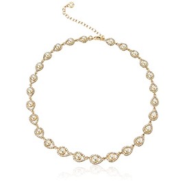 Anne Klein Women's Gold Tone Pearl Necklace, Size: 0