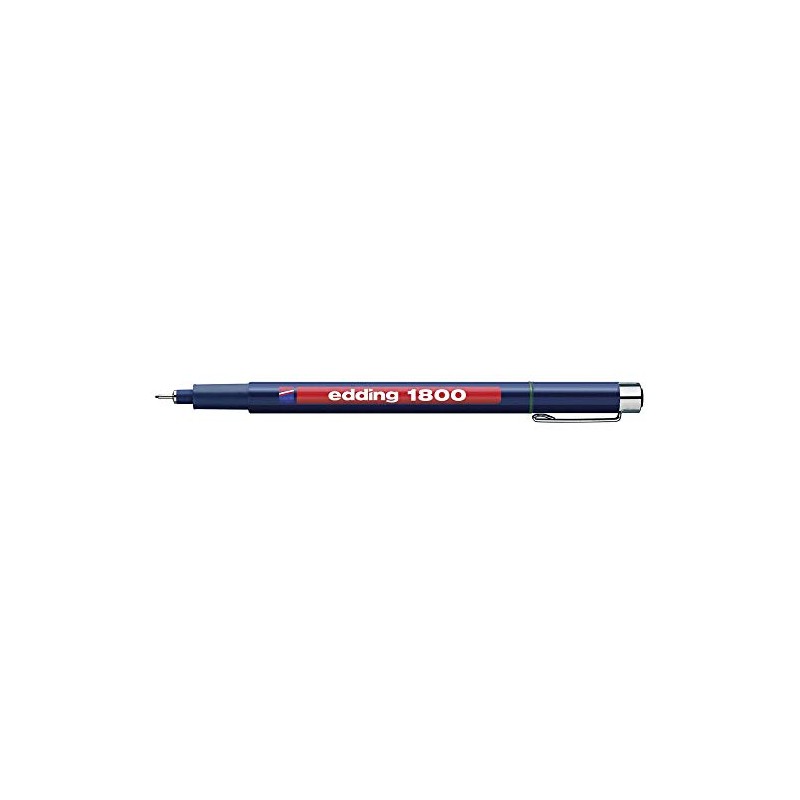 Edding 1800 Profipen 0.5, approx. 0.5 mm Black Fibre Gun