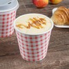 Restaurantware 8 Ounce Disposable Coffee Cups 500 Spiral Wall Hot