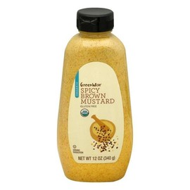 Green-Wise Organic Brown Mustard - 12 oz (340g)