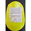 Baby Powder Scented Bath Soap Sponge, Yellow, External Use Only,