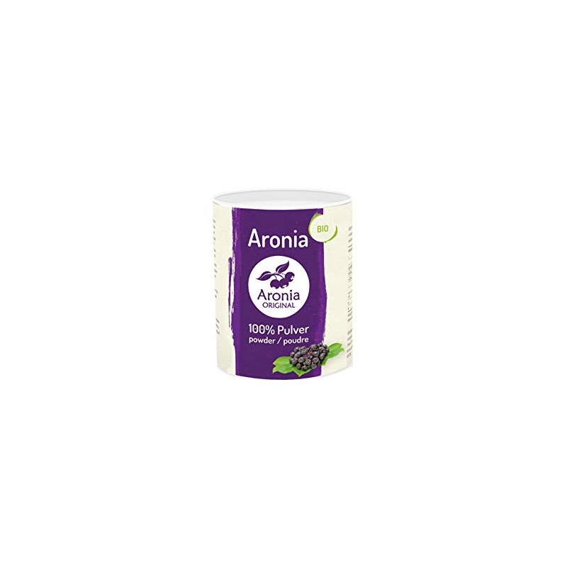 Aronia ORIGINAL Bio Aronia Pulver, 2er Pack (2 x 0.1