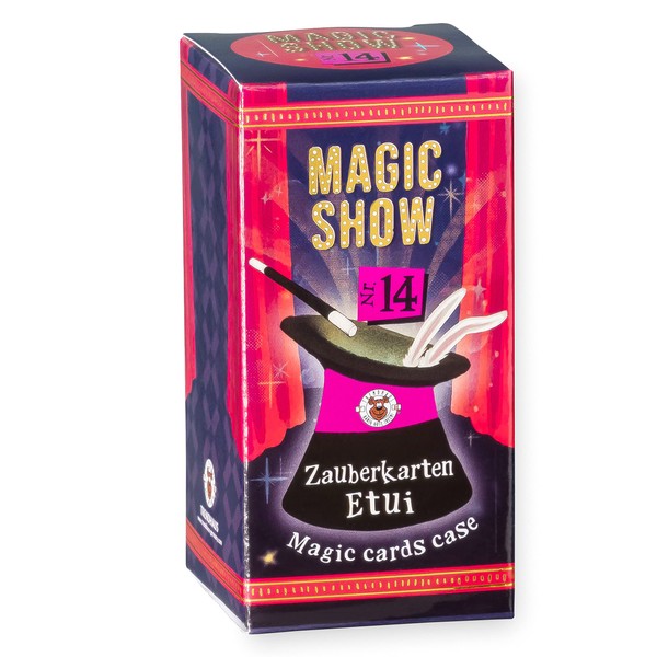 TRENDHAUS 957764 Magic Show No. 14 [Magic Card Case], Amazing