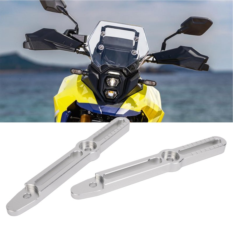 Windscreen Adjusters Bracket Kit Aluminum Reduce Noise Replacement for Suzuki