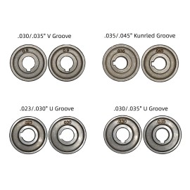 Smart Weld Drive Rolls fit Forney Easy Weld 140 MP Multi Process Welder 271 - 1 pc .023/.030 U Groove