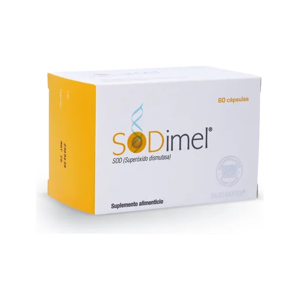 Cápsulas Antioxidantes Sodimel Mejora La Salud De Tu Piel 60