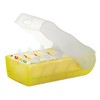Han Croco Flashcard Box to Learn Vocabulary Easily, 5-Compartment Learning