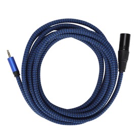 JORINDO XLR Male to 3.5mm Jack Balanced Signal Cable XLR to 1/8inch Microphone Connection CordJD6046‑4M