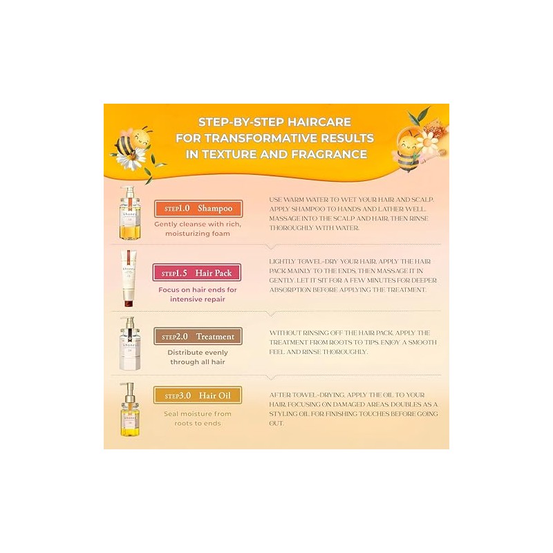 yeeyzz&honey Deep Moist Hair Oil Step3.0 (Moist Shine) 100ml -