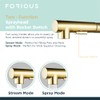FORIOUS Gold Kitchen Faucets with Pull Down Sprayer, Single Handle