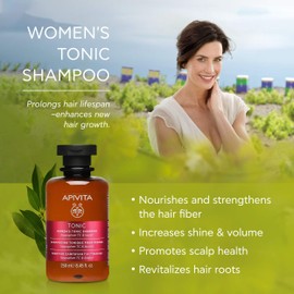 Apivita Women's Tonic Shampoo for Thinning Hair 250ml