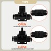 Bwintech 2 Pcs 6mm Tubing OD Air Flow Control Ball