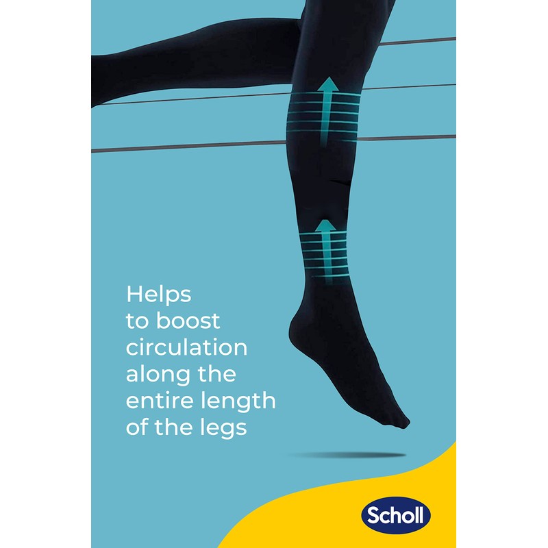 Scholl Light Legs Compression Tights for Women - 60 Denier,