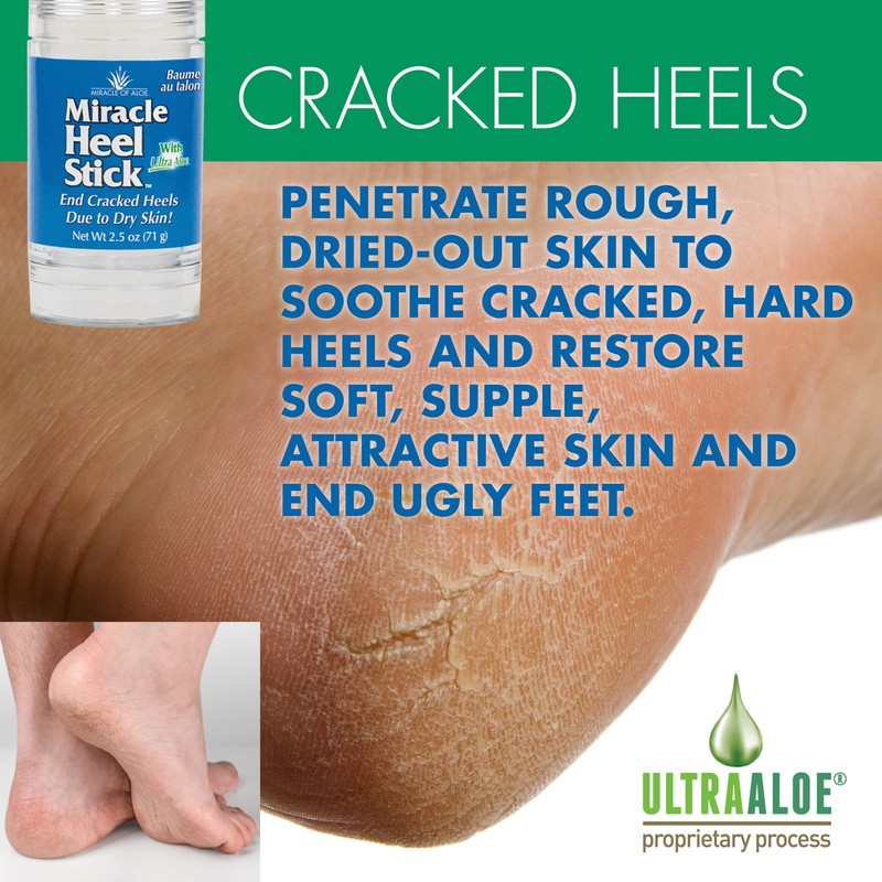 Heel Balm for Dry Cracked Feet - Miracle Heel Stick