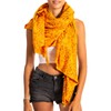 PANASIAM Sarong B303 orange leaf, L