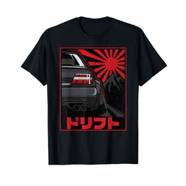 JDM Tokyo Japan Drift Race Car Tuning Retro Vintage Graphic T-Shirt