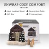 Anbar Backflow Incense Cone Burner Log Cabin, Gingerbread House, Christmas,
