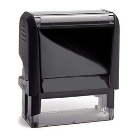 Black 4913 Self Inking Rectangular Stamp for Desk and Black 9413 Rectangular Pocket Stamp for Mobility Combo Pack - Iowa