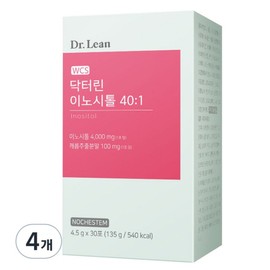 Dr.Lin WCS Inositol 40:1 30p, 135g, 4 units / 닥터린 WCS 이노시톨 40:1 30p, 135g, 4개